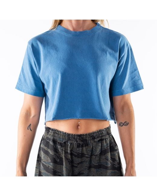 Ariko Blue Beach Crop Tee