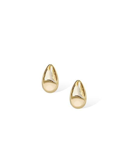 Retro Chic Metallic Drop Earrings