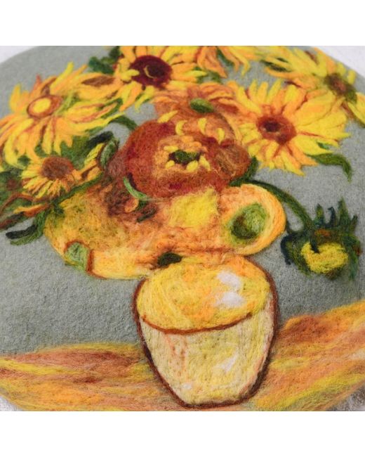 Heartfelt Layers Metallic Van Gogh Sunflowers