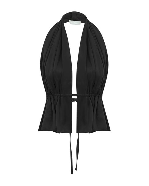 Cansu Xi Black Easy Top