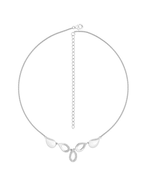 Lucy Quartermaine Metallic Melting Diamond Necklace