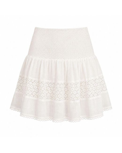 Muche Et Muchette White Ishaan Skirt