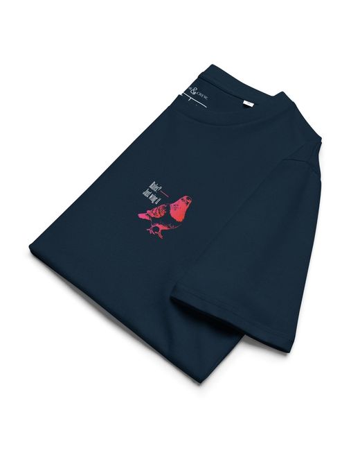 Anchor and Crew Blue Eight Fight Or Flight Club Editions Organic Cotton T-Shirt