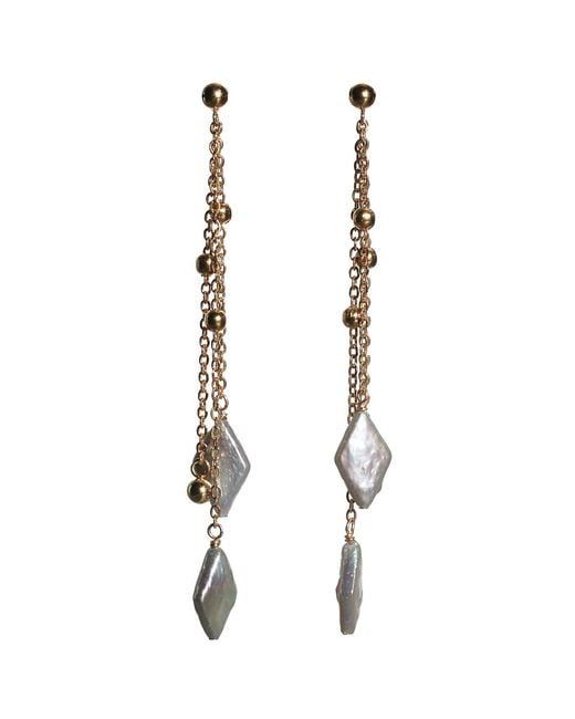 Marquise Swim Metallic Earrings