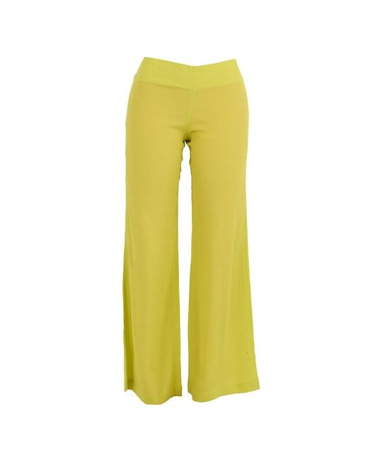 The Ethos Studio Yellow Laura Pants