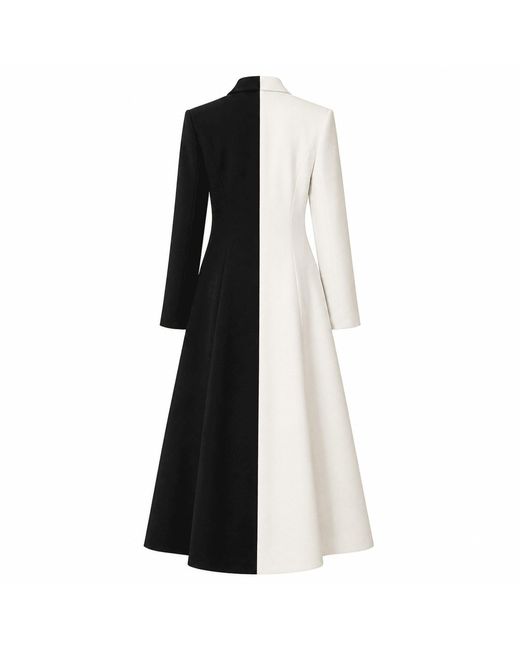 Roqaia Fashion House Black Yin & Yang Jacket