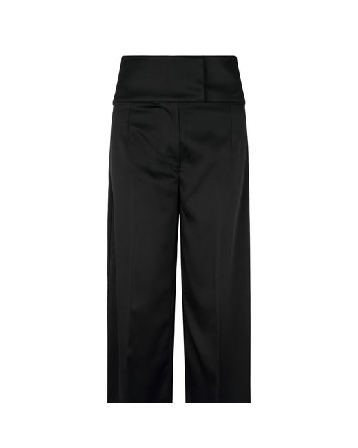 Lorena Saravia Black Carolina Pants Crepe
