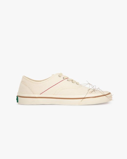 Springa | Unique Vulcanized Sneakers Italian Handmade Natural Wrong Selvagedge Denim Sneakers for men