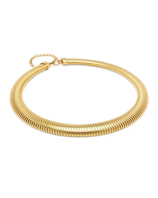 Nialaya Metallic Stretch Choker