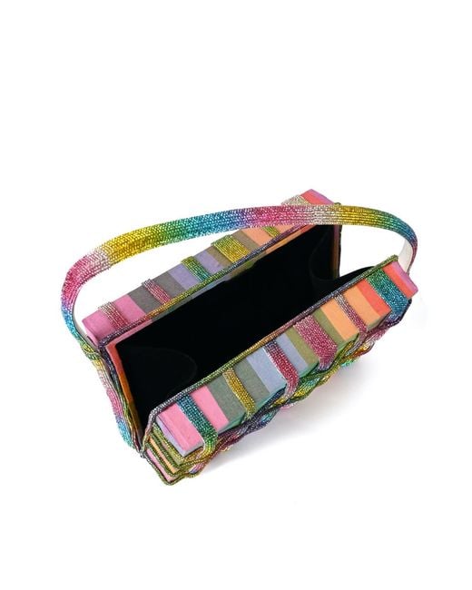 Simitri Blue Etoile Clutch