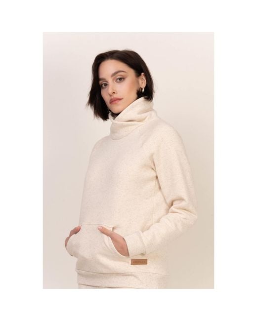 Oh!Zuza Natural Neutrals Roll-Neck Sweatshirt