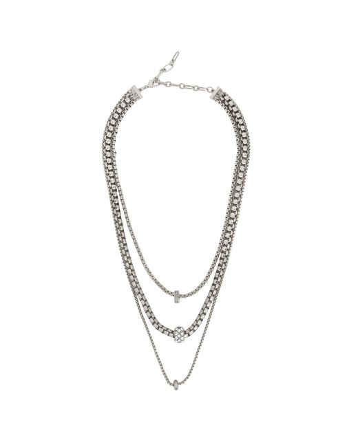 Saachi Metallic Multi-Charm Radiance Necklace
