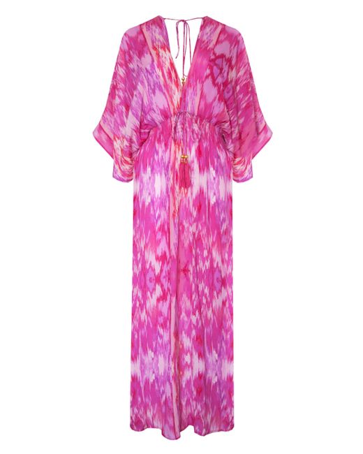 Sophia Alexia Pink Magical Capri Kimono Dress