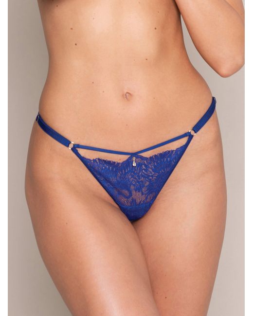 BonBon Lingerie Blue Pamela G-String Royal