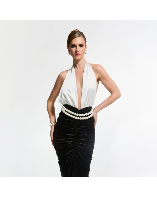 Nur Karaata Black Blenheim Dress