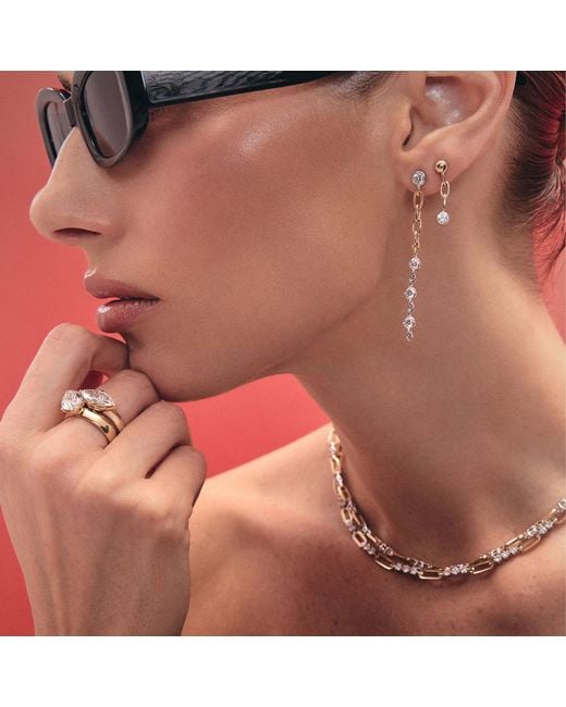 Seey Jewelry Metallic Marquise Chain Necklace