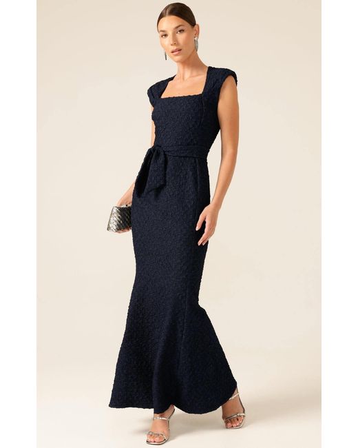 SACHA DRAKE Blue Gala Royale Gown