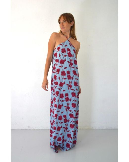 Mind Traveler Purple Kate Floral Dress
