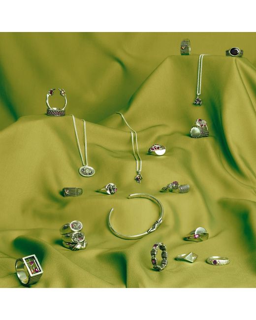 Francis Green Pink The Loop Ring