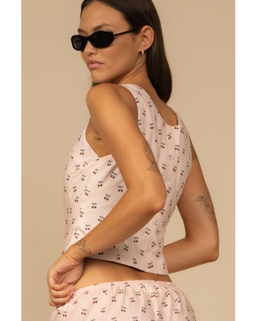 Montce Pink Cherries Jane Tank