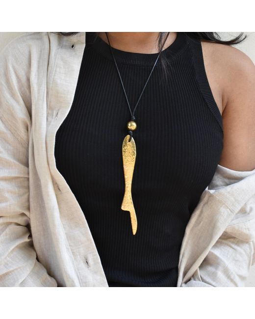 Lala Salama Metallic Maji Necklace