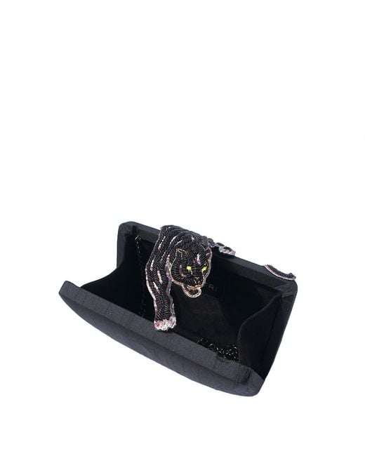 Simitri Black Bagheera Clutch