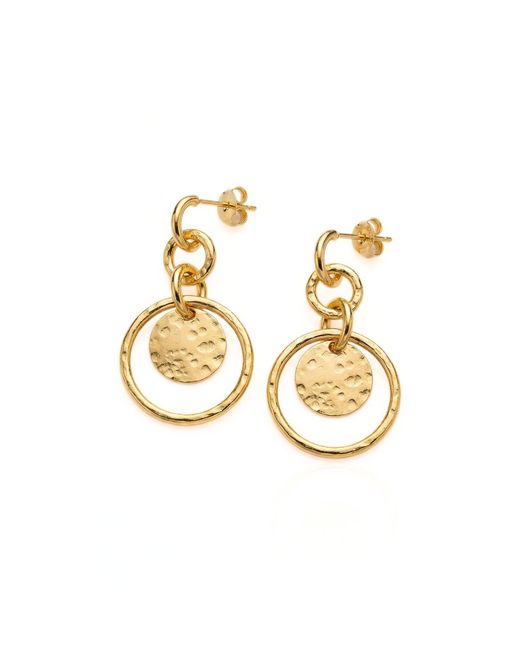 Jaredjamin Metallic Peacock Preen Post Earrings
