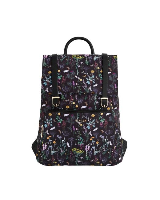 Fable England Black Wilderness Buckle Backpack
