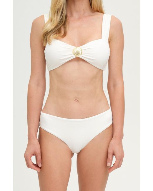 Adriana Pappas Designs Natural Jolie Top Oatmilk