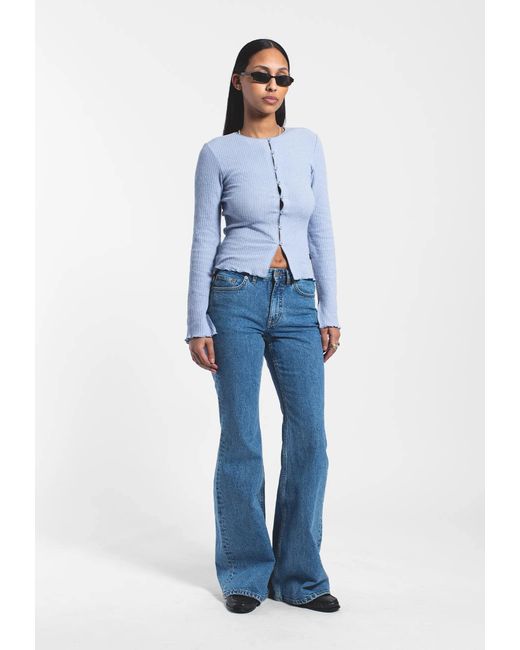 Dr. Denim Blue Elba Mid Bootcut