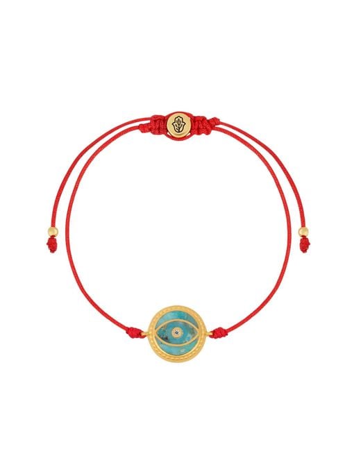 Karma and Luck Red Universal Harmony Evil Eye String Bracelet