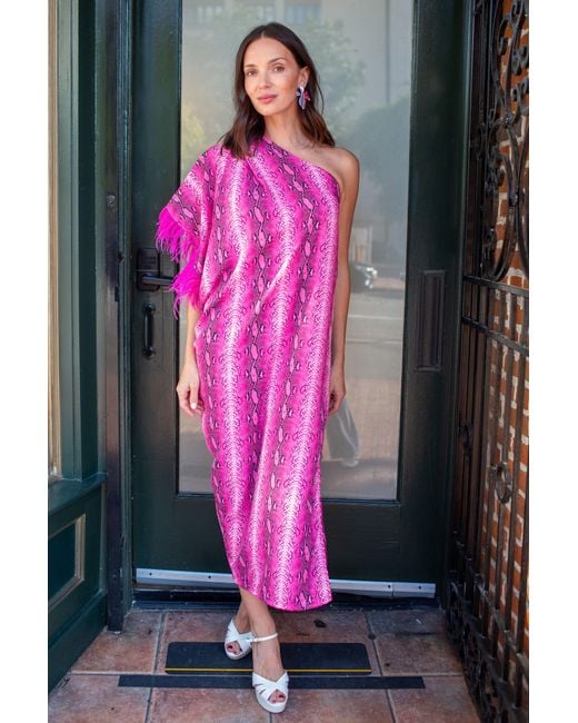 Jennafer Grace Pink Chelziah Caftan