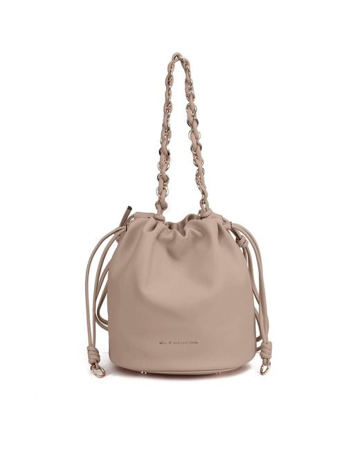 Mkf Collection - J'omor Natural Paityn Bucket Bag