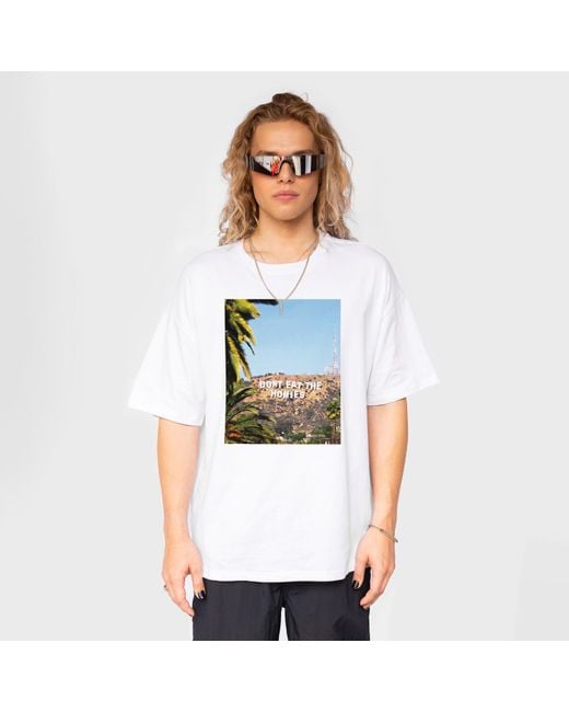 Dont Eat the Homies White Hollywood Tee