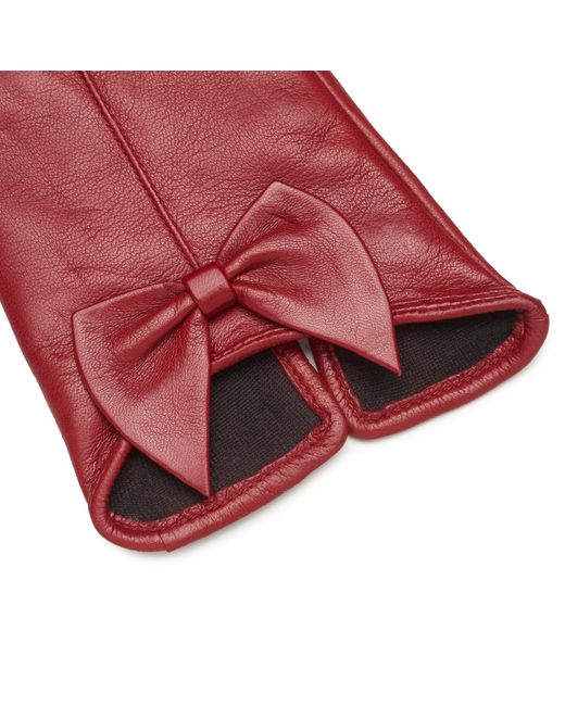 1861 Glove Manufactory Red Avellino