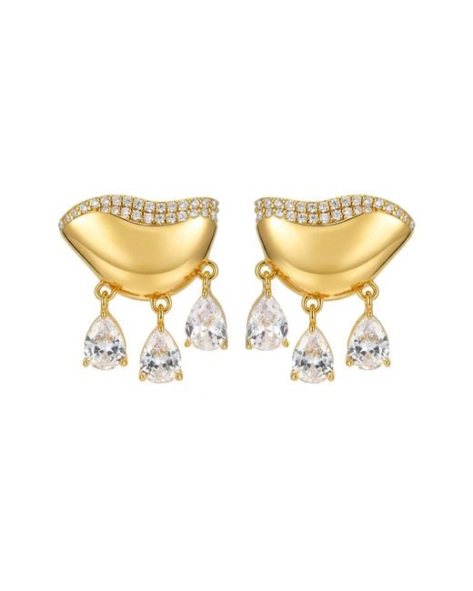 Zepplin the Label Metallic Aphrodite Earrings