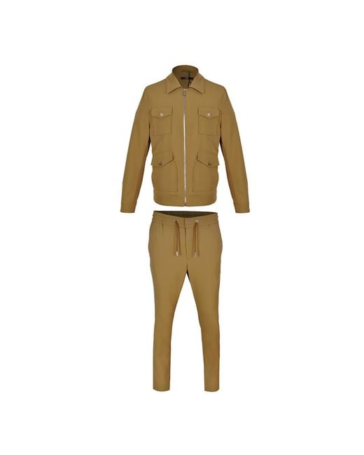 DAVID WEJ Green Ashford Trucker Set for men