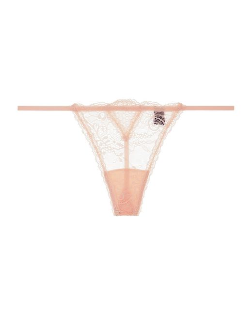 Journelle White Neutrals Sapna G-String Blush