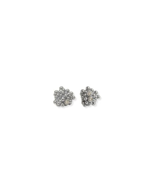 Martina Rozenberg Smira Jewelry White Orbit Earrings