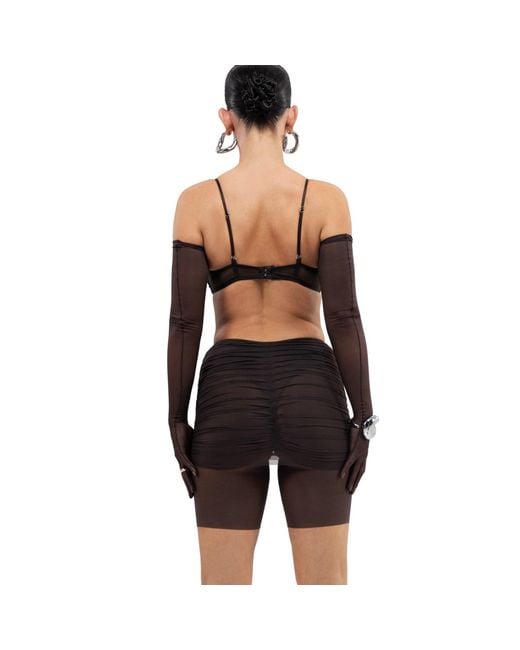 Zhilyova Brown Amora Gravity Bandeau