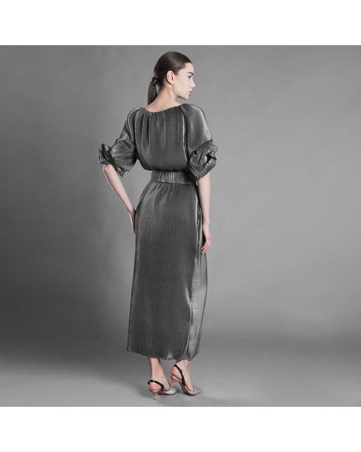 Silvia Serban Gray Dress
