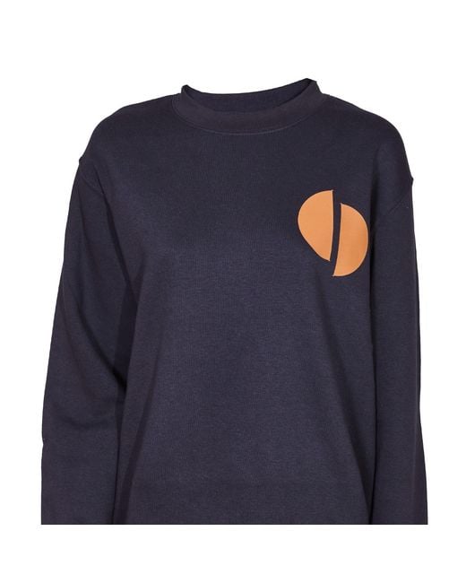 SOHUMAN Blue Deis Sustainable Sweatshirt