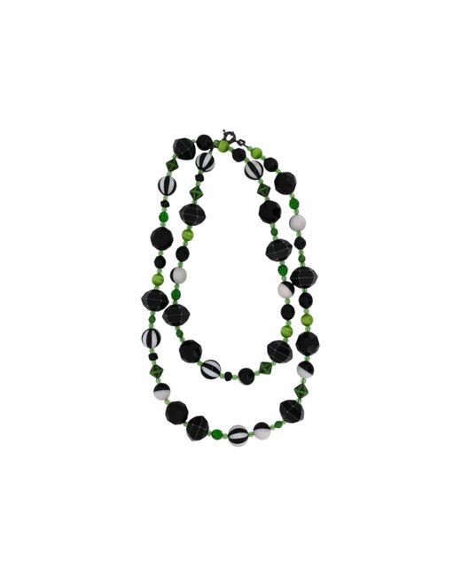 Vicki Sarge Black Delia'S Jumbo Necklace