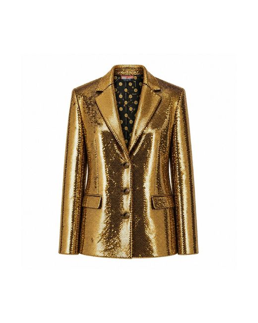 Maui X Lolita Black Goldie Sequin Blazer