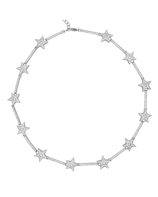 Luna Charles Metallic Margot Sparkling Star Choker