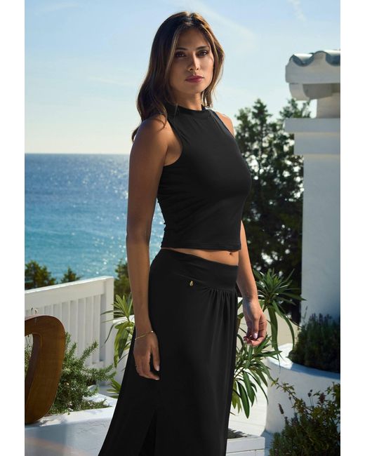 Chic by Lirette Black Maxi Rok Natural