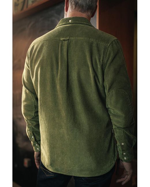 &SONS Trading Co Green Sunday Shirt Corduroy Army for men