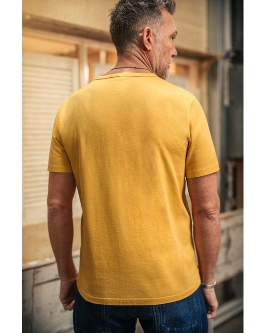 &SONS Trading Co Yellow Boxer Pocket T-Shirt for men