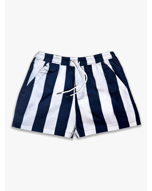 Bdxy Studio Blue "The Frame" Swimshorts for men