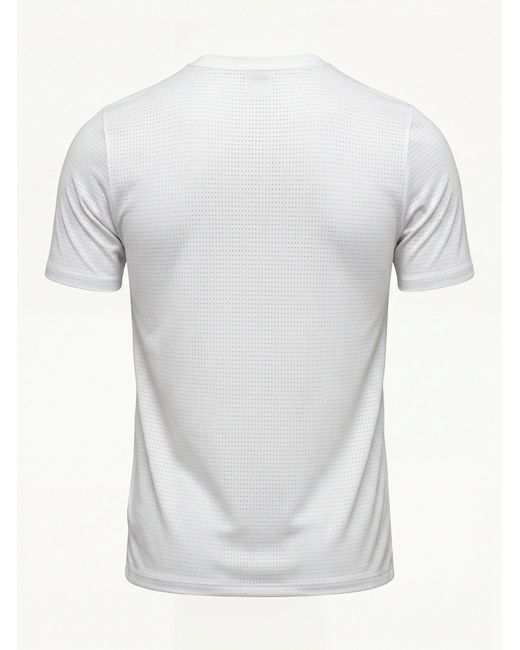 Saved Lab White Performance Tee for men